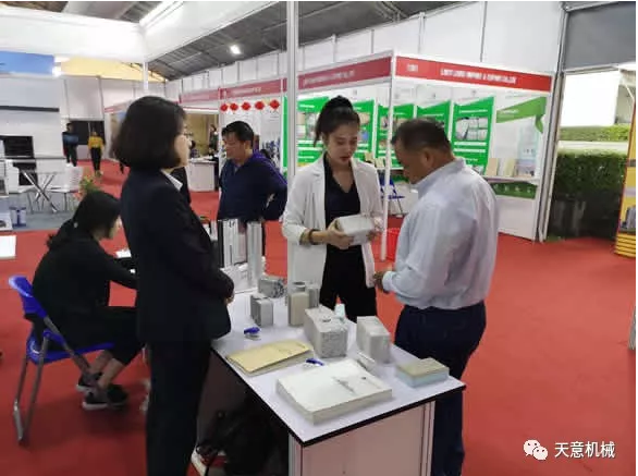 陽春三月，天意機(jī)械亮相2019年越南河內(nèi)建材展